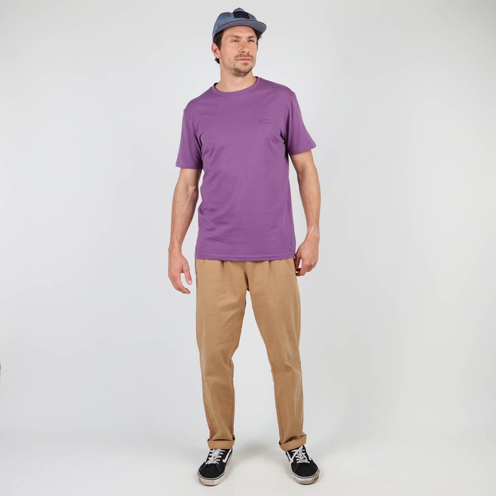 Oxbow Crew neck short sleeves straight cut organic cotton tee-shirt. Q2TEZAK
