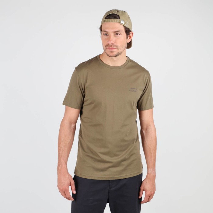 Oxbow Crew neck short sleeves straight cut organic cotton tee-shirt. Q2TEZAK