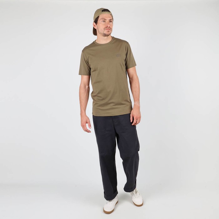 Oxbow Crew neck short sleeves straight cut organic cotton tee-shirt. Q2TEZAK