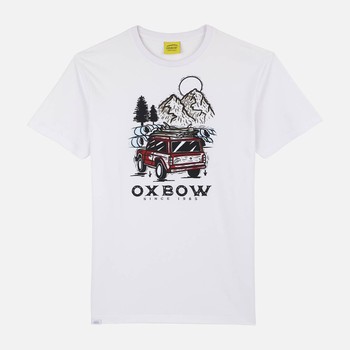 Oxbow Crew neck short sleeves straight cut organic cotton tee-shirt. Q2TRECK