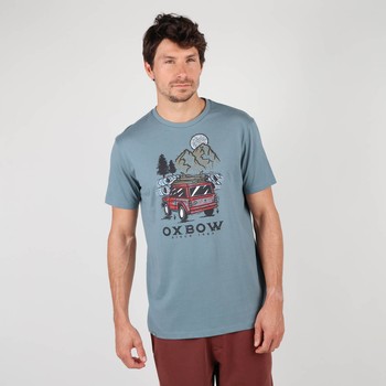 Oxbow Crew neck short sleeves straight cut organic cotton tee-shirt. Q2TRECK