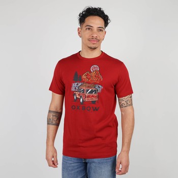 Oxbow Crew neck short sleeves straight cut organic cotton tee-shirt. Q2TRECK
