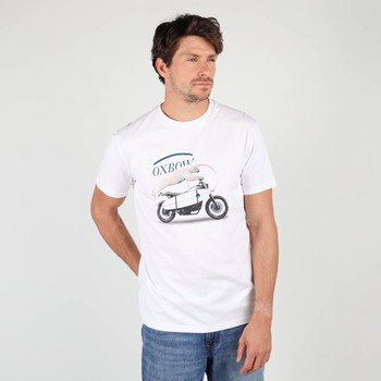 Oxbow Crew neck short sleeves straight cut organic cotton tee-shirt. Q2TRAIL