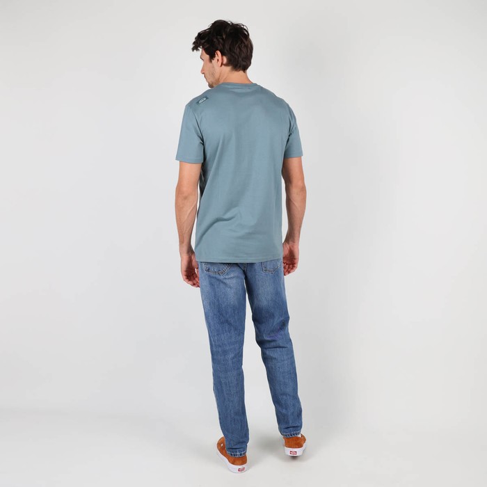 Oxbow Crew neck short sleeves straight cut organic cotton tee-shirt. Q2TRAIL