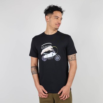 Oxbow Crew neck short sleeves straight cut organic cotton tee-shirt. Q2TRAIL