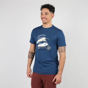 Oxbow Crew neck short sleeves straight cut organic cotton tee-shirt. Q2TRAIL