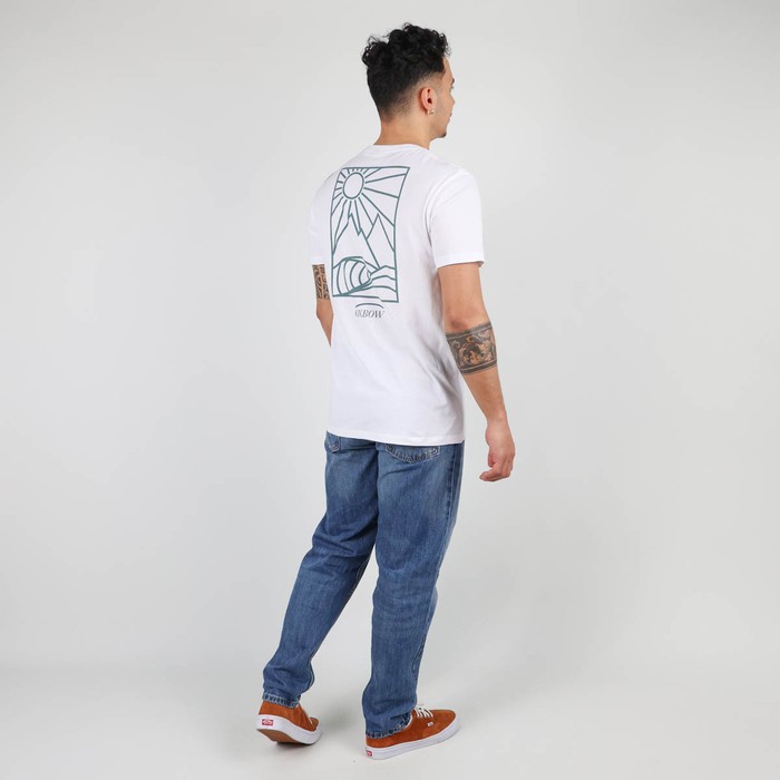 Oxbow Crew neck short sleeves straight cut organic cotton tee-shirt. Q2TANSCAPE
