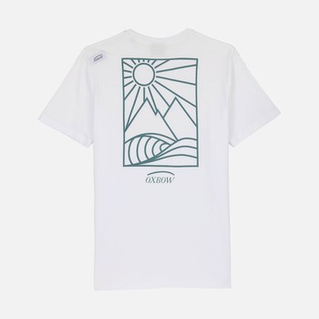 Oxbow Crew neck short sleeves straight cut organic cotton tee-shirt. Q2TANSCAPE