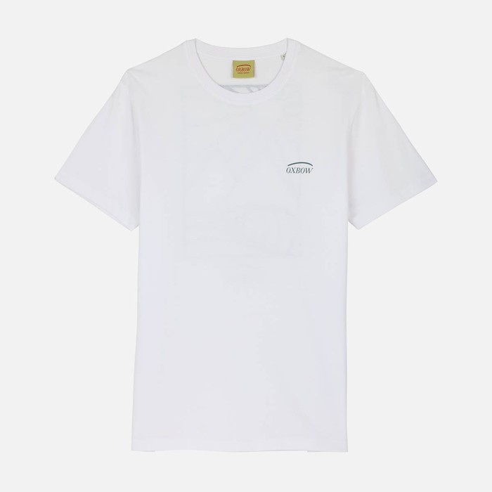 Oxbow Crew neck short sleeves straight cut organic cotton tee-shirt. Q2TANSCAPE