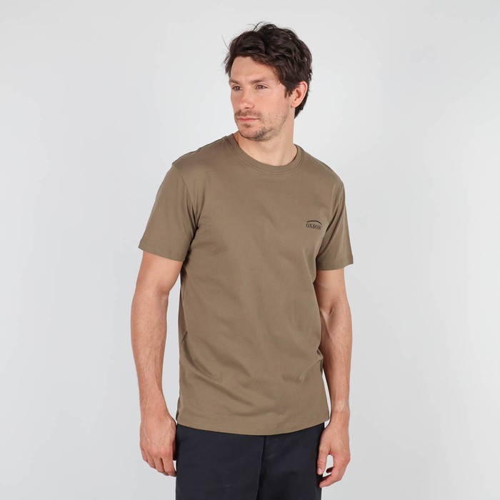 Oxbow Crew neck short sleeves straight cut organic cotton tee-shirt. Q2TANSCAPE