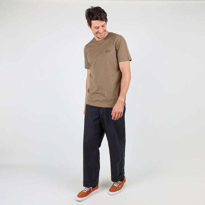Oxbow Crew neck short sleeves straight cut organic cotton tee-shirt. Q2TANSCAPE