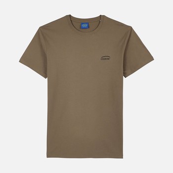 Oxbow Crew neck short sleeves straight cut organic cotton tee-shirt. Q2TANSCAPE