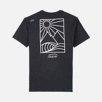 Oxbow Crew neck short sleeves straight cut organic cotton tee-shirt. Q2TANSCAPE