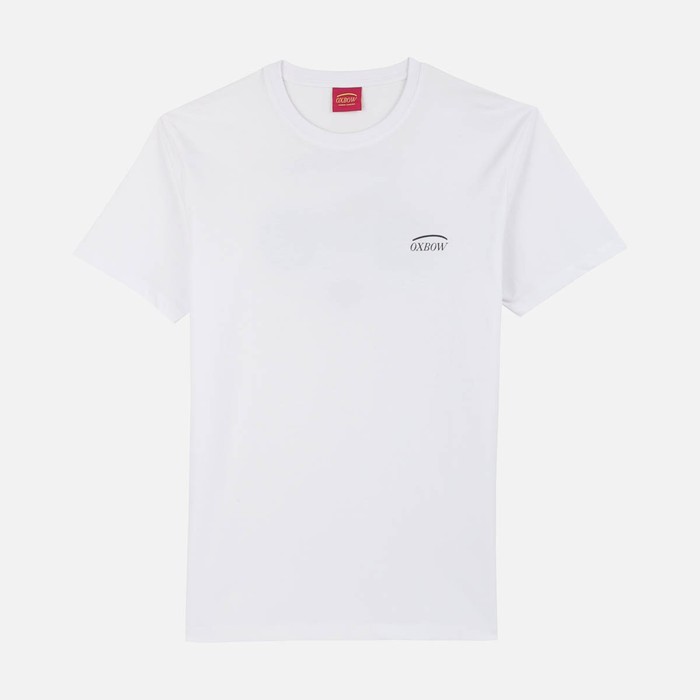 Oxbow Crew neck short sleeves straight cut organic cotton tee-shirt. Q2TARLEY