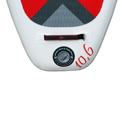 Ascan iSUP Inflatable Windsurf Board 10,6" Set + Ascan Pro Rigg komplett Set Gelb/Grün