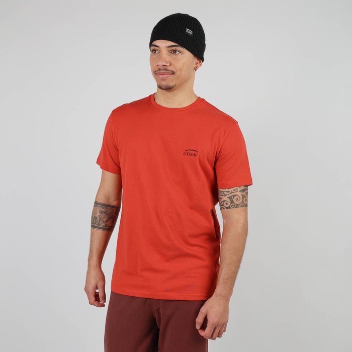 Oxbow Crew neck short sleeves straight cut organic cotton tee-shirt. Q2TARLEY
