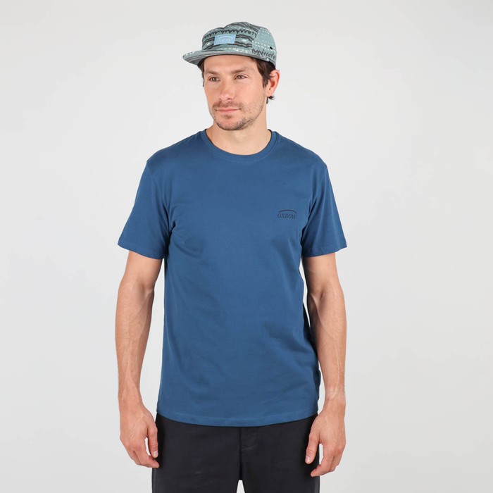 Oxbow Crew neck short sleeves straight cut organic cotton tee-shirt. Q2TARLEY