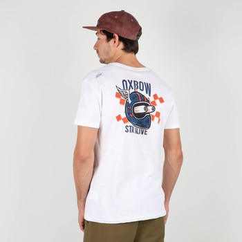 Oxbow Crew neck short sleeves straight cut organic cotton tee-shirt. Q2TILLIPS