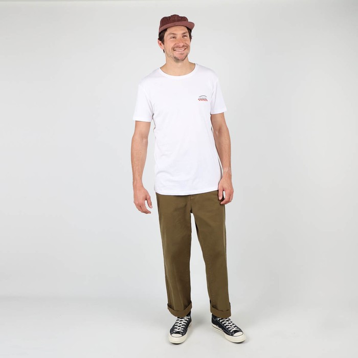 Oxbow Crew neck short sleeves straight cut organic cotton tee-shirt. Q2TILLIPS