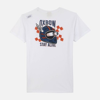 Oxbow Crew neck short sleeves straight cut organic cotton tee-shirt. Q2TILLIPS