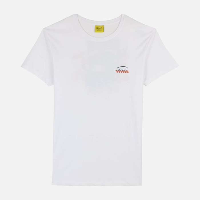 Oxbow Crew neck short sleeves straight cut organic cotton tee-shirt. Q2TILLIPS