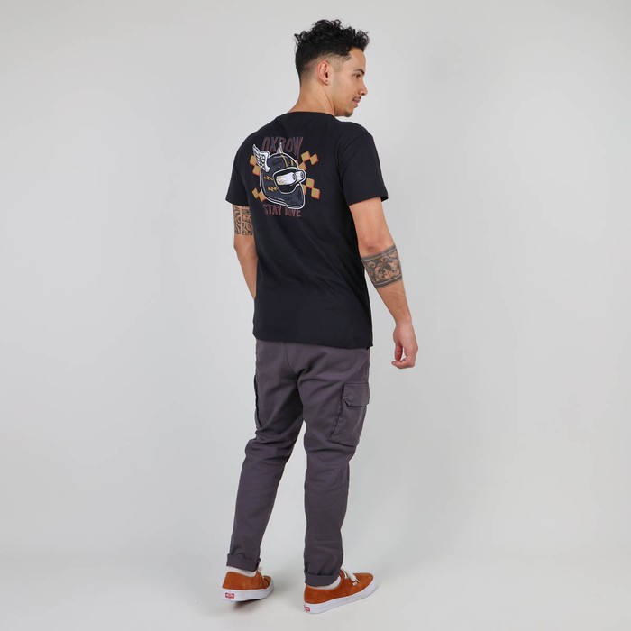 Oxbow Crew neck short sleeves straight cut organic cotton tee-shirt. Q2TILLIPS