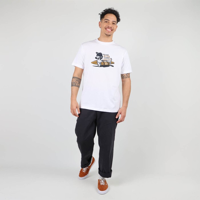 Oxbow Crew neck sort sleeves large cut cotton tee-shirt. Q2TECKEL