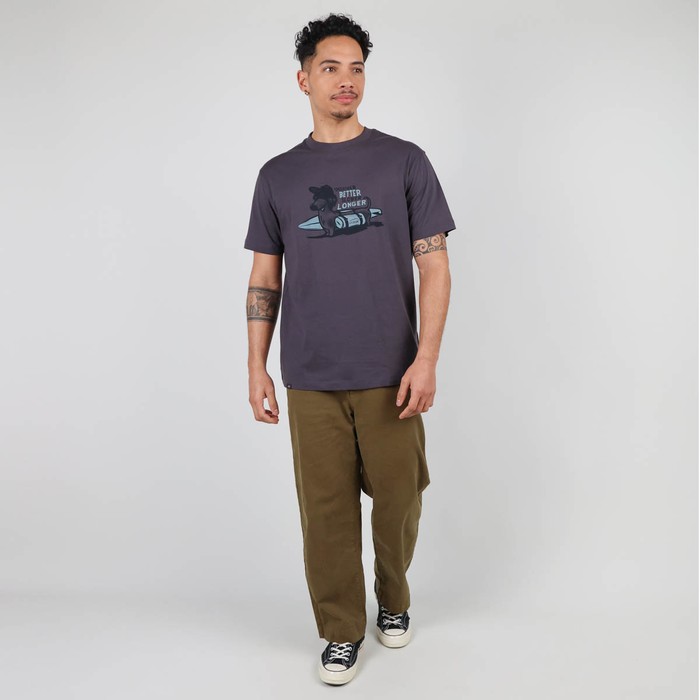 Oxbow Crew neck sort sleeves large cut cotton tee-shirt. Q2TECKEL