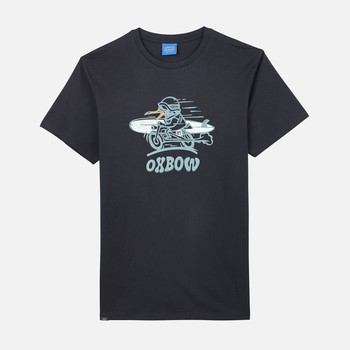Oxbow Crew neck short sleeves straight cut cotton tee-shirt. Q2TOUET
