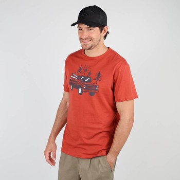Oxbow Crew neck short sleeves straight cut cotton tee-shirt. Q2TEXPLO