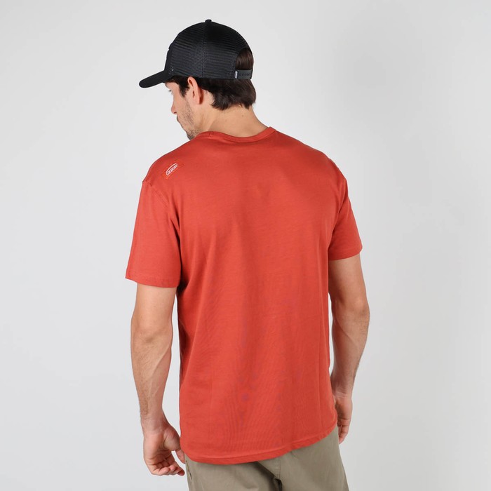 Oxbow Crew neck short sleeves straight cut cotton tee-shirt. Q2TEXPLO