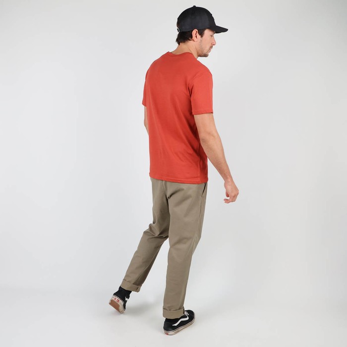 Oxbow Crew neck short sleeves straight cut cotton tee-shirt. Q2TEXPLO