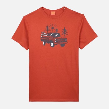 Oxbow Crew neck short sleeves straight cut cotton tee-shirt. Q2TEXPLO