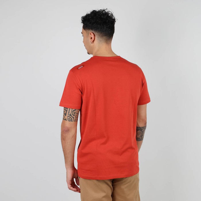 Oxbow Crew neck short sleeves straight cut cotton tee-shirt. Q2TWAVE
