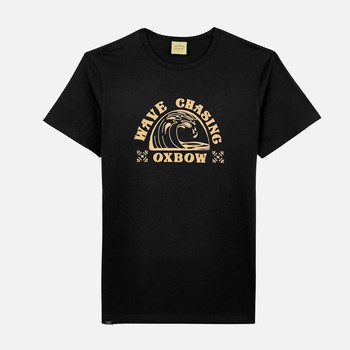 Oxbow Crew neck short sleeves straight cut cotton tee-shirt. Q2TWAVE