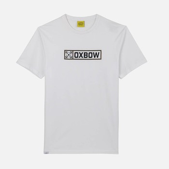 Oxbow Crew neck short sleeves straight cut cotton tee-shirt. Q2TAGBO