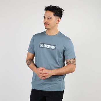 Oxbow Crew neck short sleeves straight cut cotton tee-shirt. Q2TAGBO