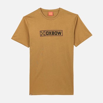 Oxbow Crew neck short sleeves straight cut cotton tee-shirt. Q2TAGBO