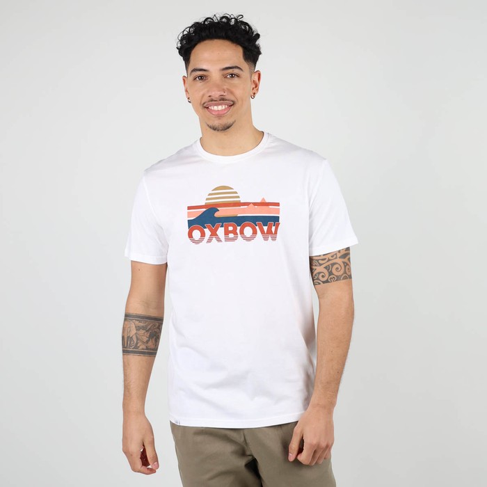 Oxbow Crew neck short sleeves straight cut cotton tee-shirt. Q2TREZERES