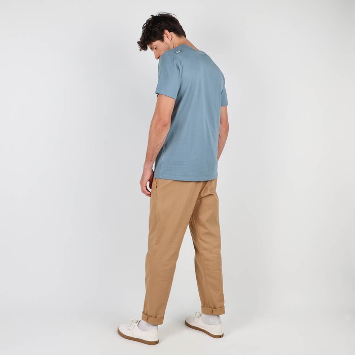 Oxbow Crew neck short sleeves straight cut cotton tee-shirt. Q2TWIN