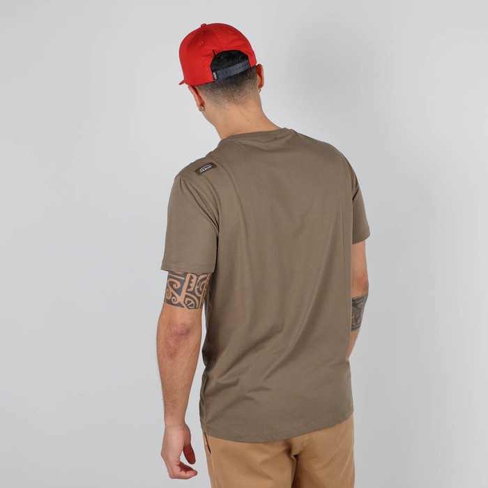 Oxbow Crew neck short sleeves straight cut cotton tee-shirt. Q2TWIN
