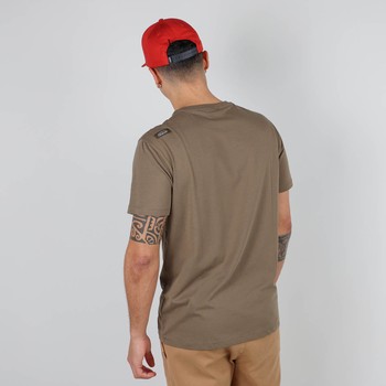 Oxbow Crew neck short sleeves straight cut cotton tee-shirt. Q2TWIN