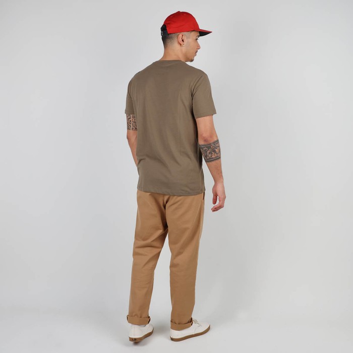 Oxbow Crew neck short sleeves straight cut cotton tee-shirt. Q2TWIN
