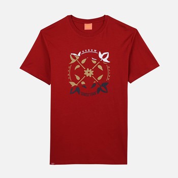 Oxbow Crew neck short sleeves straight cut cotton tee-shirt. Q2TWIN