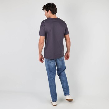Oxbow Crew neck short sleeves straight cut cotton tee-shirt. Q2TWIN