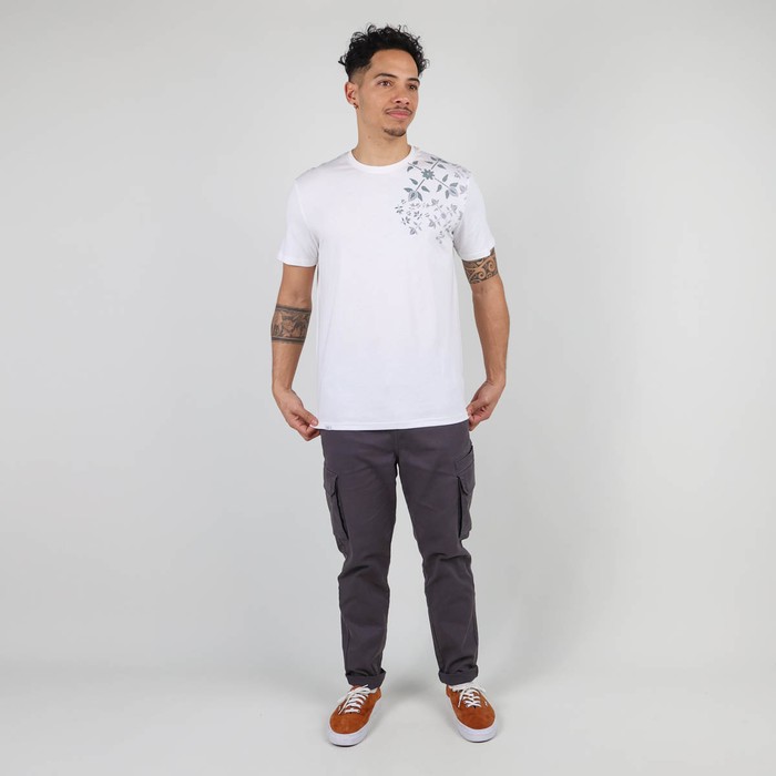 Oxbow Crew neck short sleeves straight cut cotton tee-shirt. Q2TASTA