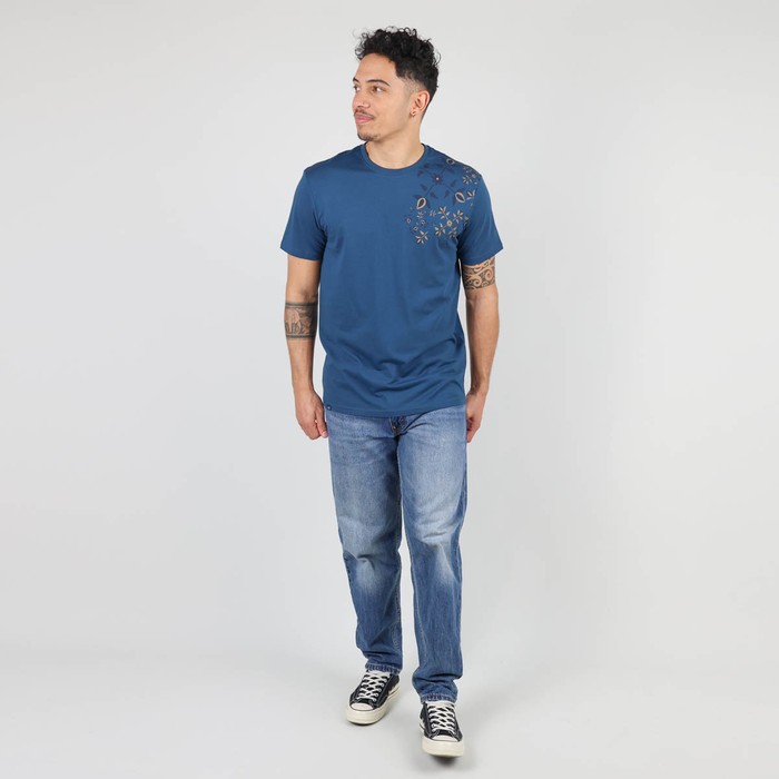 Oxbow Crew neck short sleeves straight cut cotton tee-shirt. Q2TASTA