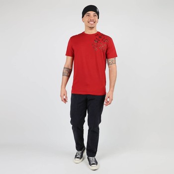 Oxbow Crew neck short sleeves straight cut cotton tee-shirt. Q2TASTA