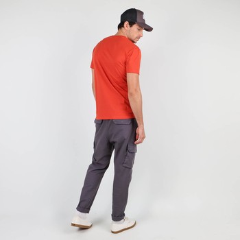 Oxbow Crew neck short sleeves straight cut cotton tee-shirt. Q2TALAI