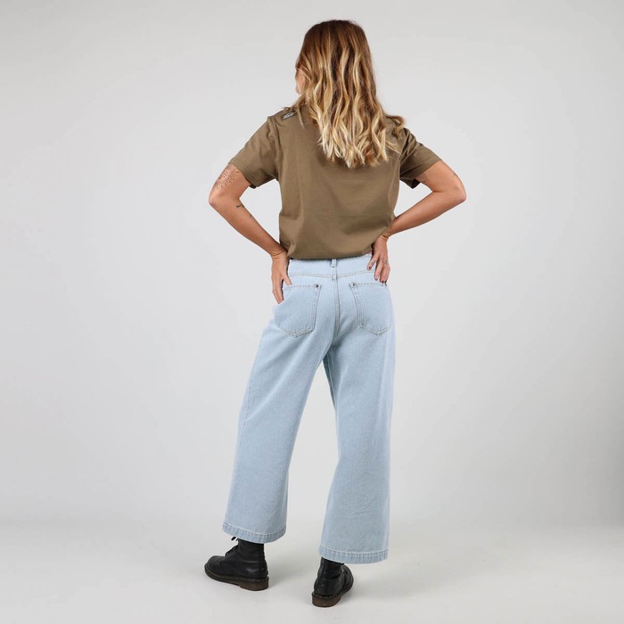 Oxbow Crew neck short sleeves straight cut cotton tee-shirt. Q2TALAI